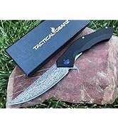 Amazon.com : Titanium Pocket Folding Knife for EDC, Solid
